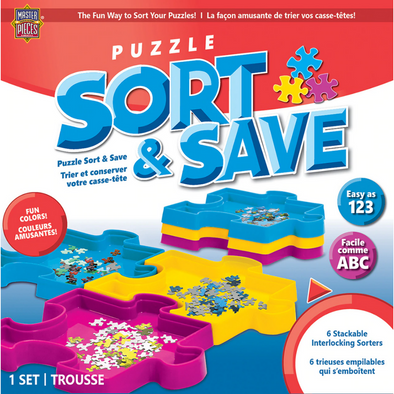 Sort & Save - Puzzle Piece Trays