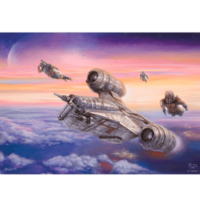 Thomas Kinkade: Star Wars The Mandalorian – The Escort (1000 Pieces)