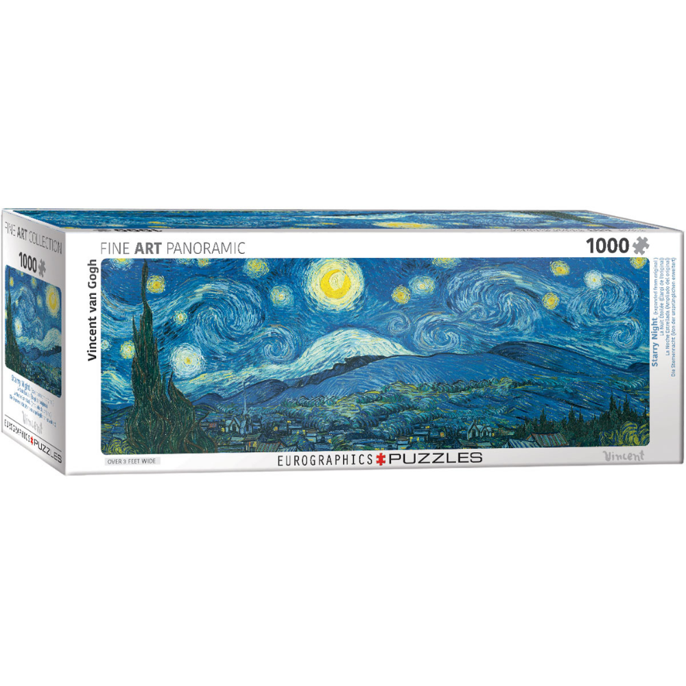 Van Gogh: Starry Night Panorama (1000 Pieces)
