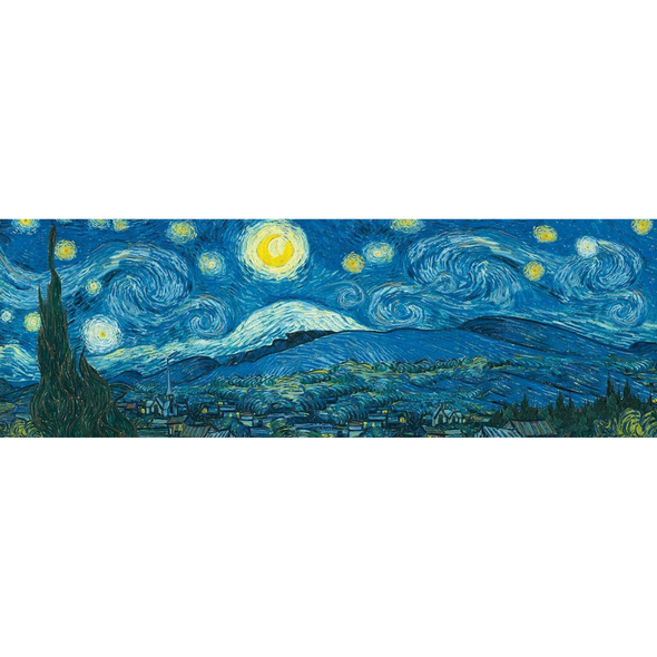 Van Gogh: Starry Night Panorama (Expanded from original)