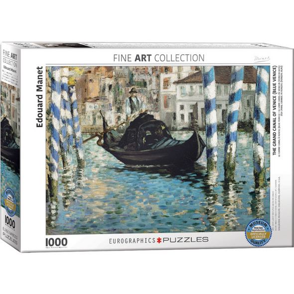 Eduard Manet: The Grand Canal of Venice (Blue Venice)