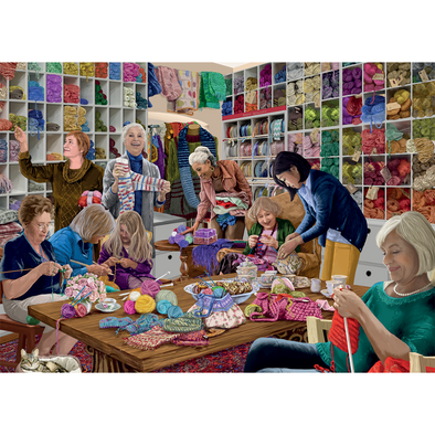 Knitting Club (1000 Pieces)