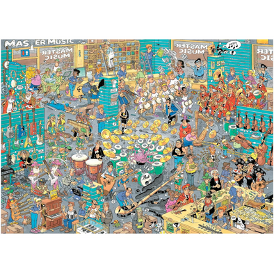 The Music Shop & Holiday Jitters (2x1000 Pieces)