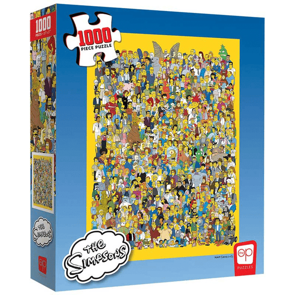 The Simpsons: Cast of Thousands (1000 Pieces)
