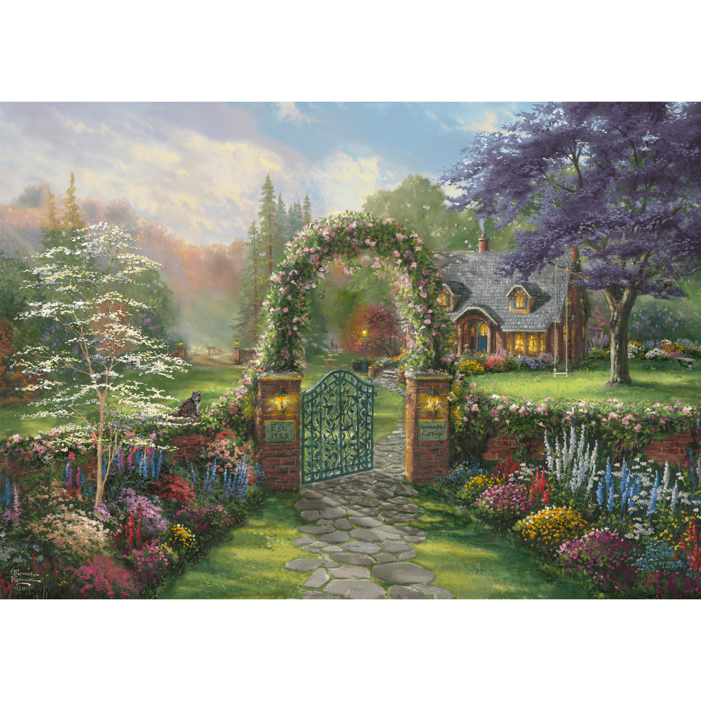 Thomas Kinkade: Hummingbird Cottage