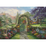 Thomas Kinkade: Hummingbird Cottage
