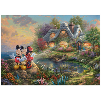 Thomas Kinkade: Mickey and Minnie Sweetheart Cove
