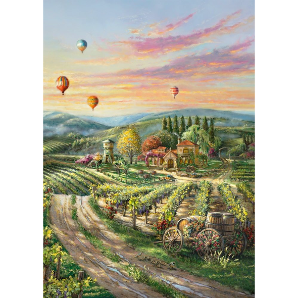Thomas Kinkade: Peaceful Valley Vineyard (1000 Pieces)