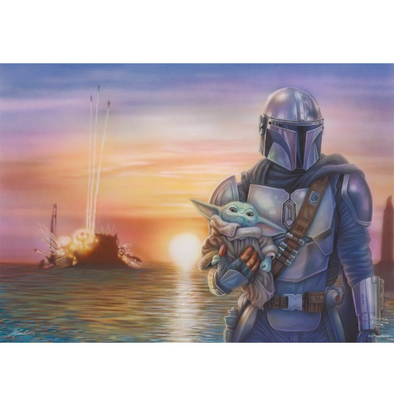 Thomas Kinkade: Star Wars The Mandalorian – A New Direction (1000 Pieces)