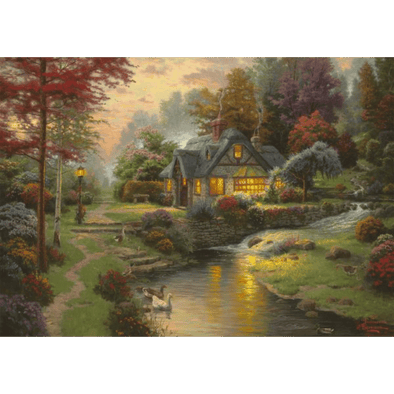 Thomas Kinkade: Stillwater Cottage