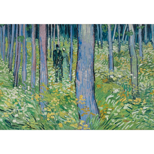 Van Gogh: Undergrowth-Two Figures (1000 Pieces)