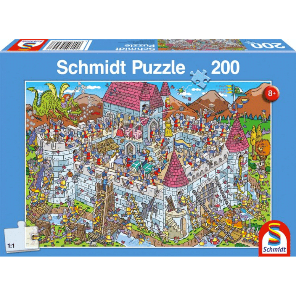 View into the Knight’s Castle (200 Pieces)