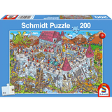 View into the Knight’s Castle (200 Pieces)