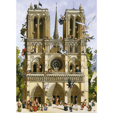 Assassin's Creed Unity Notre-Dame 3D Puzzle: 860 Pcs
