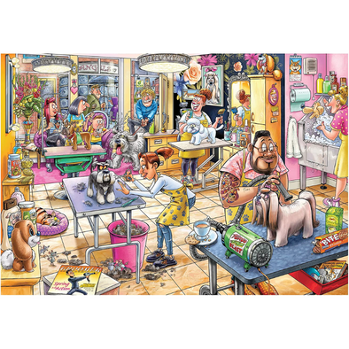 Wasgij Mystery 23: Pooch Parlour! (1000 Pieces)