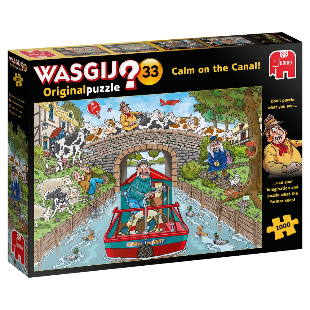Wasgij, Original 33 Calm on The Canal 