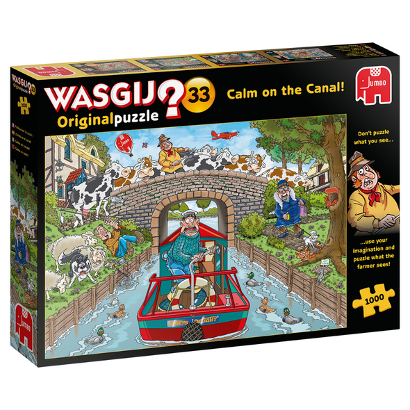 Wasgij Original 33: Calm on the Canal!