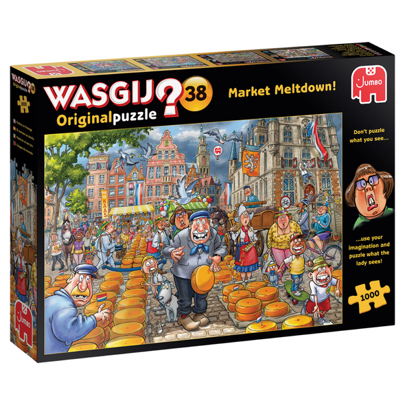 Wasgij Original 38: Market Meltdown!