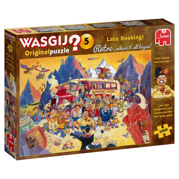 Wasgij Retro Original 5: Late Booking! (1000 Pieces)