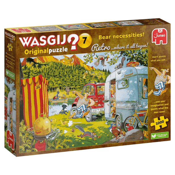 Wasgij Retro Original 7: Bear Necessities! (1000 Pieces)