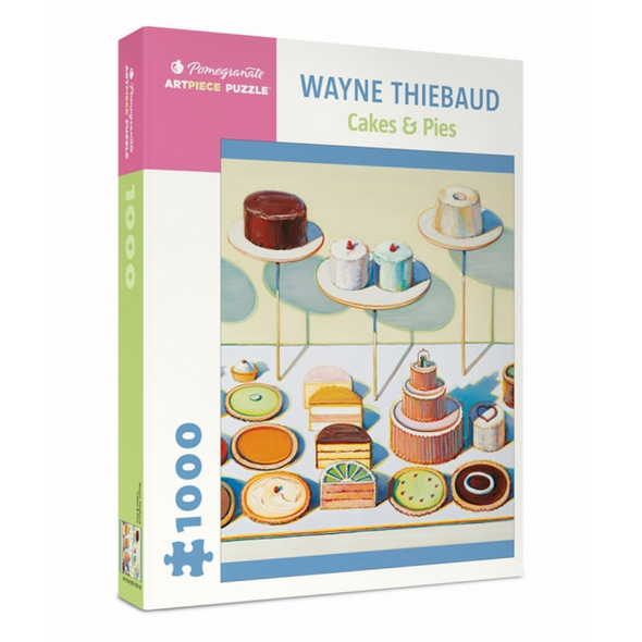 Wayne Thiebaud: Cakes & Pies (1000 Pieces)