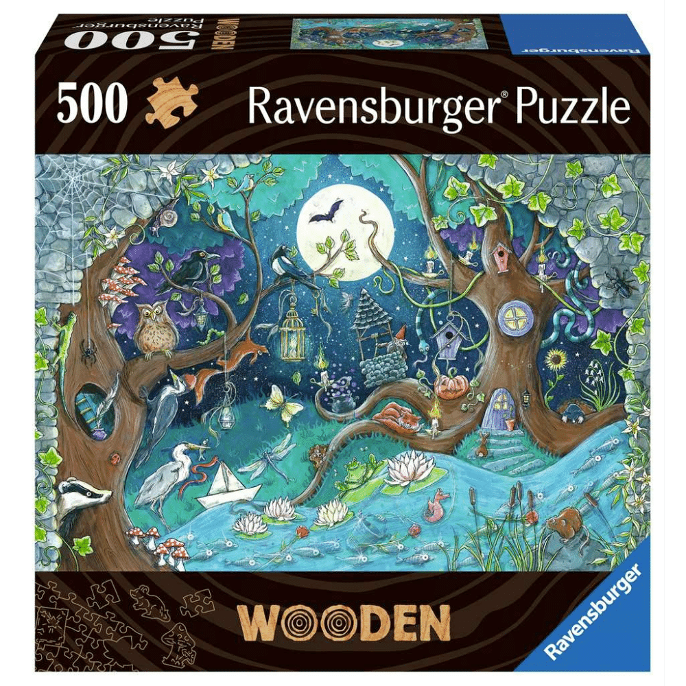 Wooden Puzzle: Fantasy Forest
