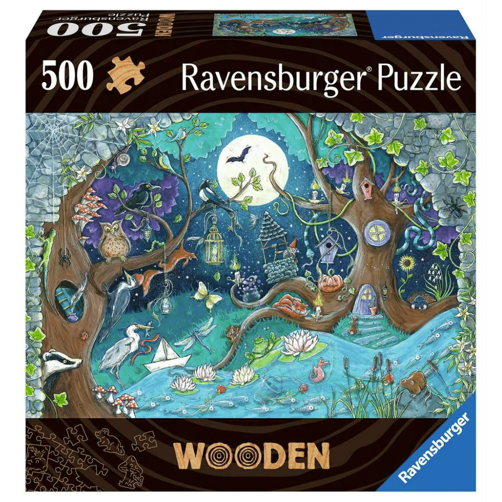Wooden Puzzle: Fantasy Forest (500 Pieces) – The Puzzle Academy