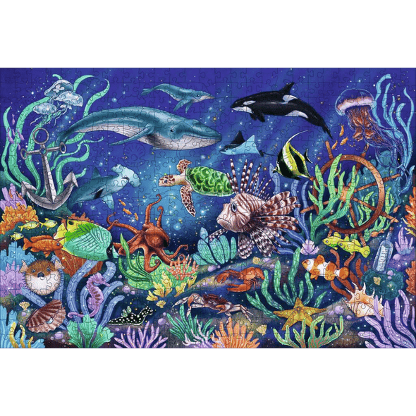 Wooden Puzzle: Under the Sea (500 Pieces)